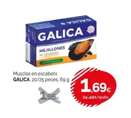 Condis GALICA Musclos en escabetx oferta