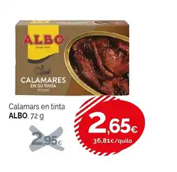 Condis ALBO Calamars en tinta oferta