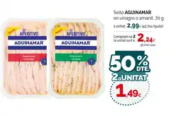 Condis AGUINAMAR Seitó en vinagre o amanit oferta