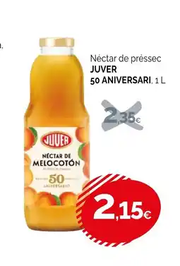 Condis JUVER Néctar de préssec oferta