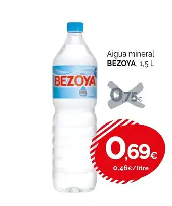 Condis BEZOYA Aigua mineral oferta