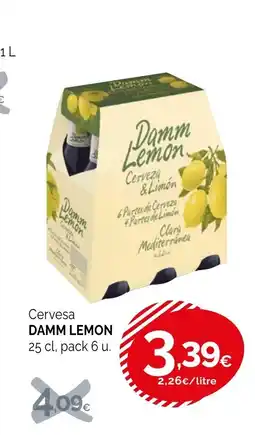 Condis DAMM LEMON Cervesa oferta