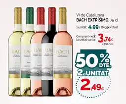Condis BACH EXTRÍSIMO Vi de Catalunya oferta