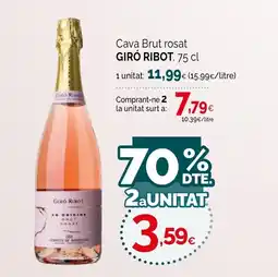 Condis GIRÓ RIBOT Cava Brut rosat oferta