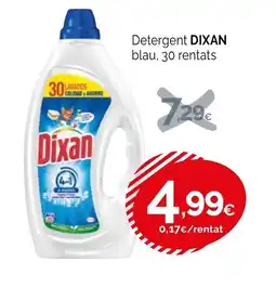 Condis DIXAN Detergent blau, 30 rentats oferta