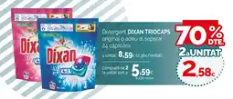 Condis DIXAN TRIOCAPS Detergent original o adéu al separar 24 càpsules oferta