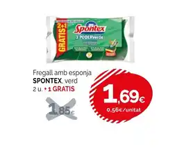 Condis SPONTEX Fregall amb esponja oferta
