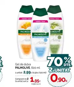 Condis PALMOLIVE Gel de dutxa oferta