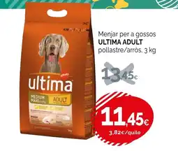 Condis ULTIMA ADULT Menjar per a gossos pollastre/arròs oferta
