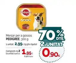 Condis PEDIGREE Menjar per a gossos oferta