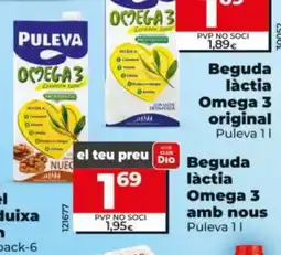 Maxi Dia PULEVA Beguda làctia Omega 3 amb nous oferta