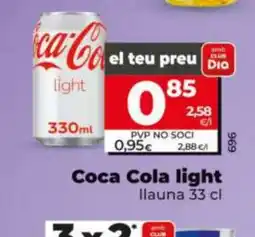 Maxi Dia COCA COLA light oferta