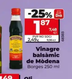 Maxi Dia BORGES Vinagre balsàmic de Modena oferta