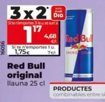 Maxi Dia RED BULL original oferta