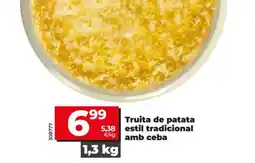 Maxi Dia Truita de patata estil tradicional amb ceba oferta