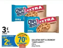 E.Leclerc CHIPS AHOY Galletas soft & crunchy oferta