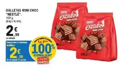 E.Leclerc NESTLÉ Galletas mini choc oferta