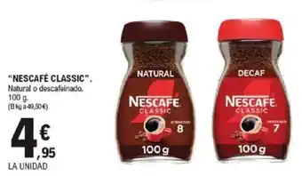 E.Leclerc NESCAFÉ CLASSIC oferta