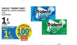 E.Leclerc TRIDENT VIBES Chicles oferta