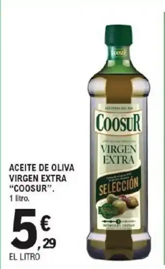 E.Leclerc COOSUR Aceite de oliva virgen extra oferta