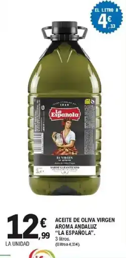 E.Leclerc LA ESPAÑOLA Aceite de oliva virgen aroma andaluz oferta
