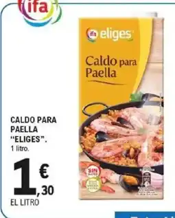 E.Leclerc ELIGES Caldo para paella oferta