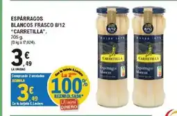 E.Leclerc CARRETILLA Espárragos blancos frasco 8/12 oferta