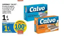 E.Leclerc CALVO Sardinas oferta