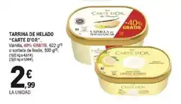 E.Leclerc CARTE D'OR Tarrina de helado oferta
