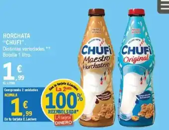 E.Leclerc CHUFI Horchata oferta