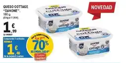 E.Leclerc DANONE Queso cottage oferta