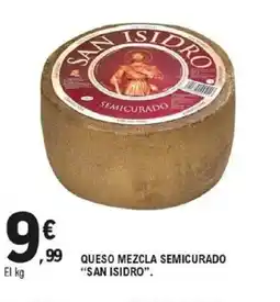E.Leclerc SAN ISIDRO Queso mezcla semicurado oferta