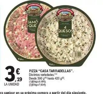 E.Leclerc CASA TARRADELLAS Pizza oferta