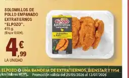 E.Leclerc ELPOZO Solomillos de pollo empanado extratiernos oferta