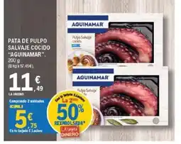 E.Leclerc AGUINAMAR Pata de pulpo salvaje cocido oferta