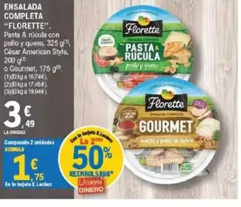 E.Leclerc FLORETTE Ensalada completa oferta