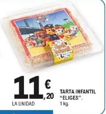E.Leclerc ELIGES Tarta infantil oferta