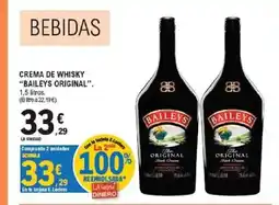 E.Leclerc BAILEY ORIGINAL Crema de whisky oferta