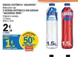 E.Leclerc AQUARIUS Bebida isotónica oferta