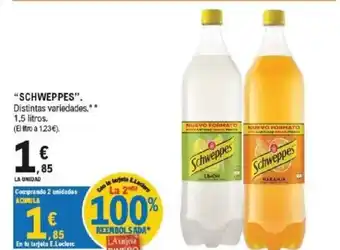 E.Leclerc SCHWEPPES oferta