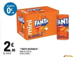 E.Leclerc FANTA Naranja oferta
