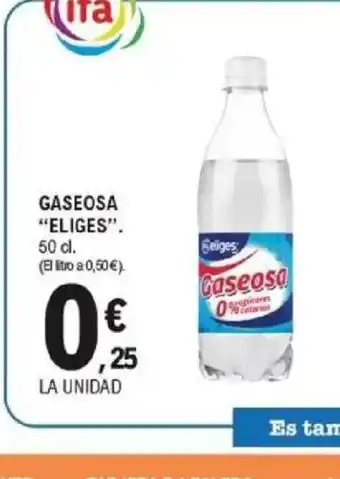 E.Leclerc ELIGES Gaseosa oferta