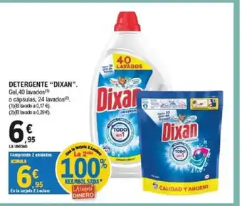 E.Leclerc DIXAN Detergente oferta