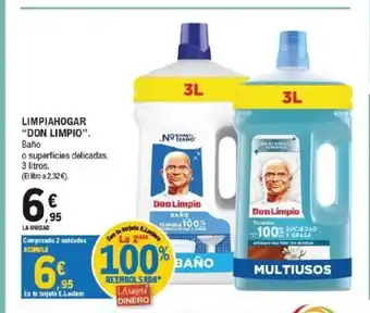 E.Leclerc DON LIMPIO Limpiahogar oferta