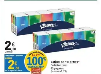 E.Leclerc KLEENEX Pañuelos oferta
