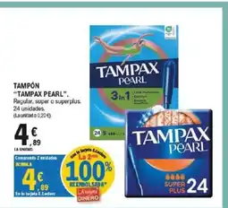 E.Leclerc TAMPAX PEARL Tampón oferta