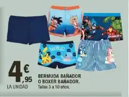 E.Leclerc Bermuda bañador o boxer bañador oferta