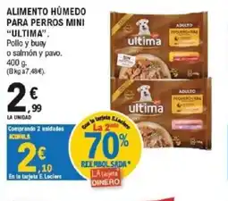 E.Leclerc ULTIMA Alimento humedo para perros mini oferta
