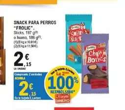 E.Leclerc FROLIC Snack para perros oferta