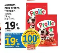E.Leclerc FROLIC Alimento para perros oferta